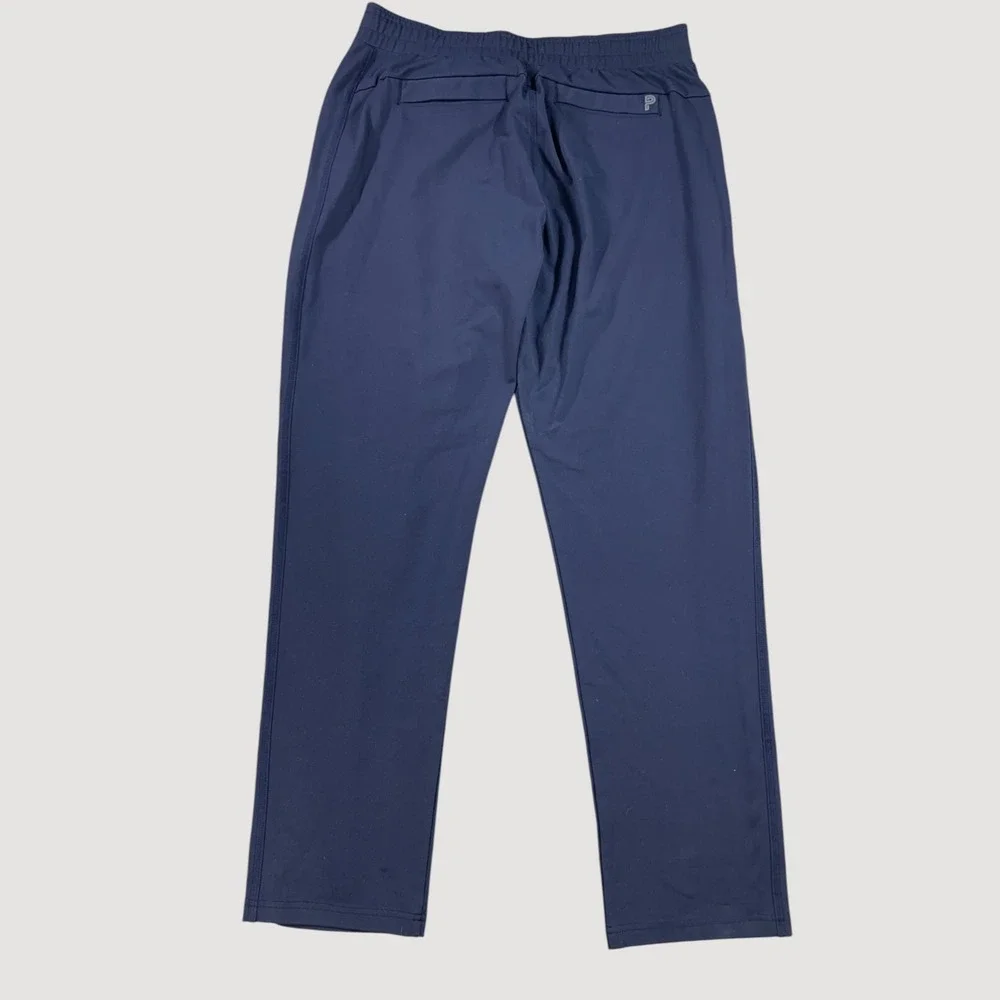 Public‎ Rec Daymaker Pants Mens 36x30 Blue Tapered Slim Stretch Travel Comfort